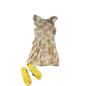 3 for $20💛Nevena RAE yellow with flower summer dress